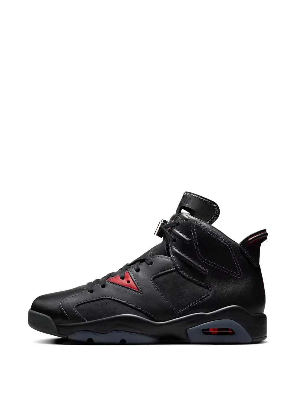 Перфорированные кроссовки Air Jordan 6, черный