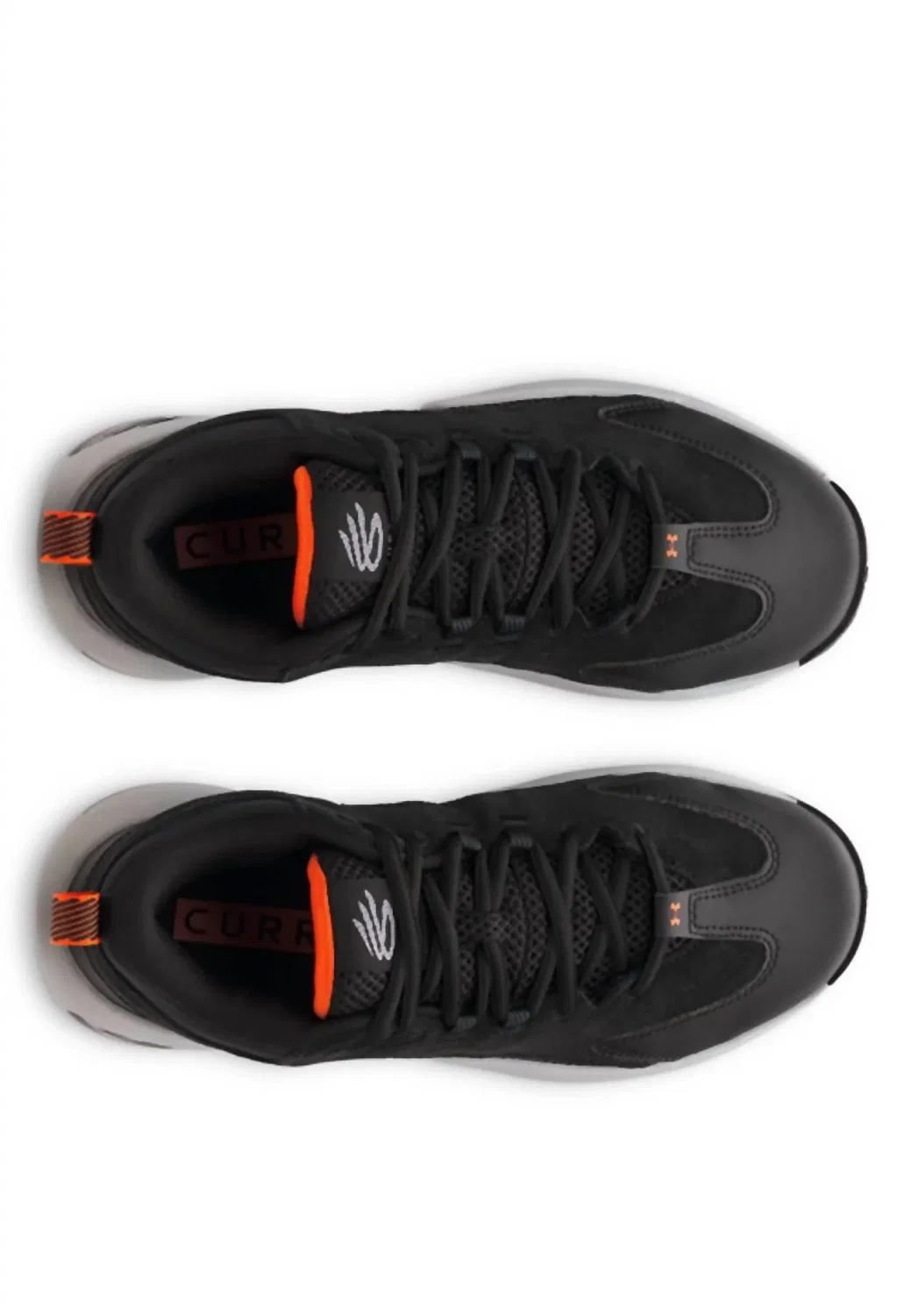 Under Armour Мужские кроссовки Curry 3Z 25 Sde в черно-бело-черном цвете — фото 4