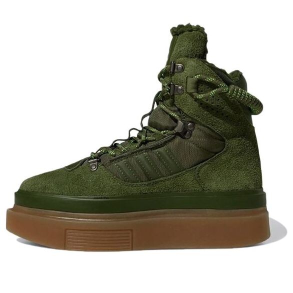 Кроссовки ivy park x super sleek boot Adidas, зеленый