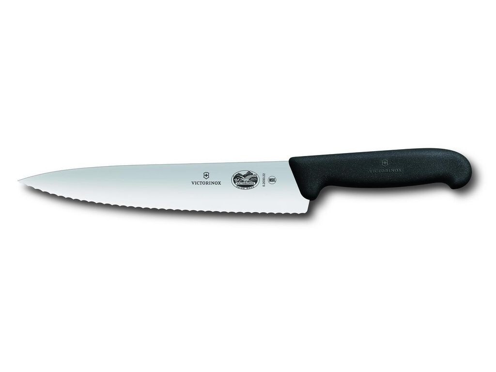

Нож для резьбы Victorinox Fibrox, 22 см, зубчатый ключ Victorinox Swiss Army