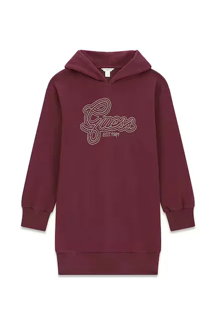 Платье мини бордовое Guess, синий