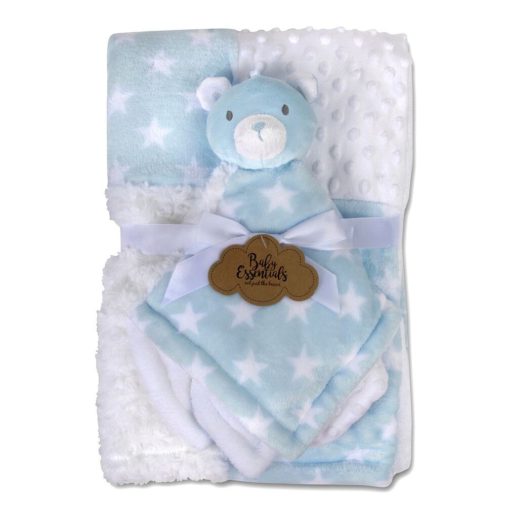 

Детское одеяло Baby Essentials с уютным комплектом, цвет Blue Star