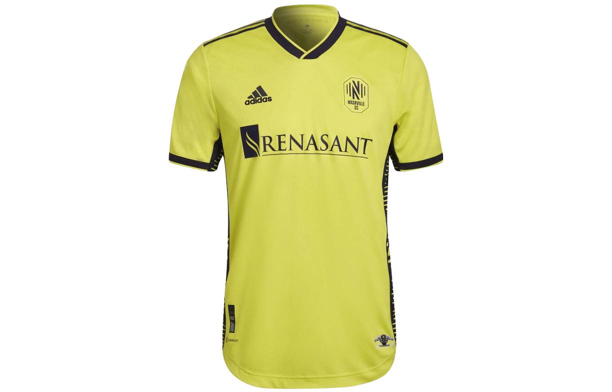Футболка мужская Astonishing Yellow Adidas — фото 2