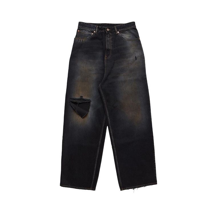 

Джинсы Vetements Distressed Baggy Jeans, Blackout