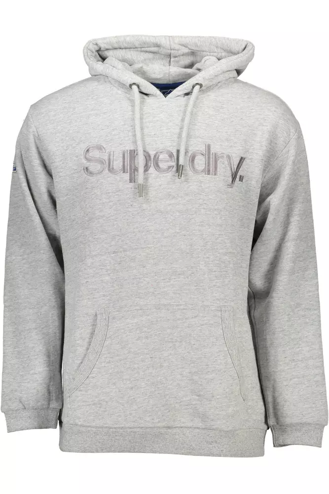 

Серый хлопковый мужской свитер Superdry.