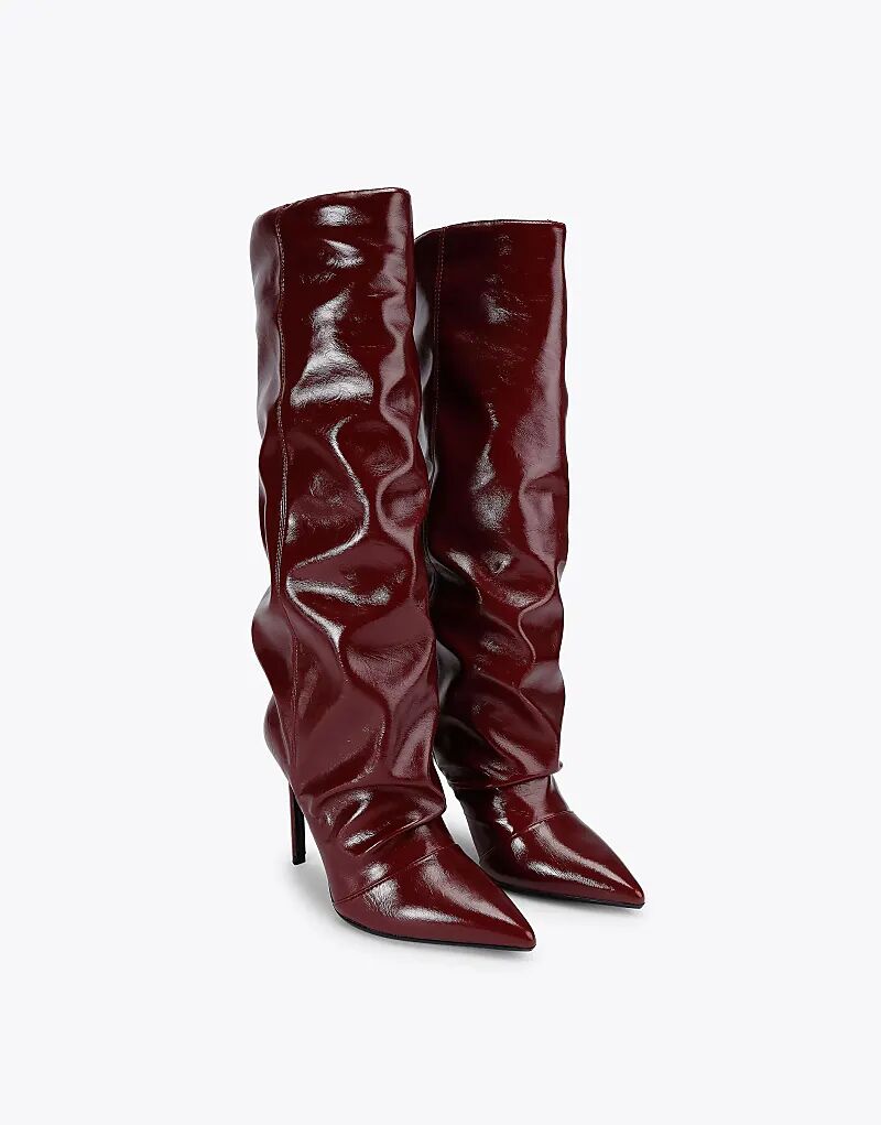 Сапоги KG Kurt Geiger Frenchy цвета вина — фото 2