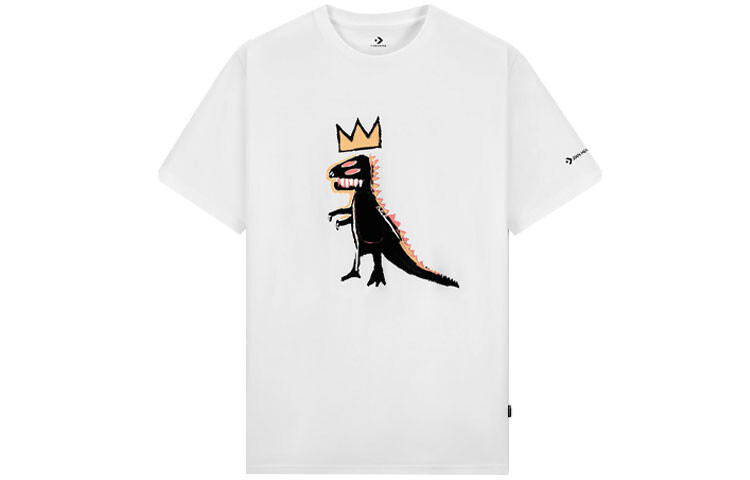 

Футболка OUKAN Michel Basquiat мужская белая Converse, белый