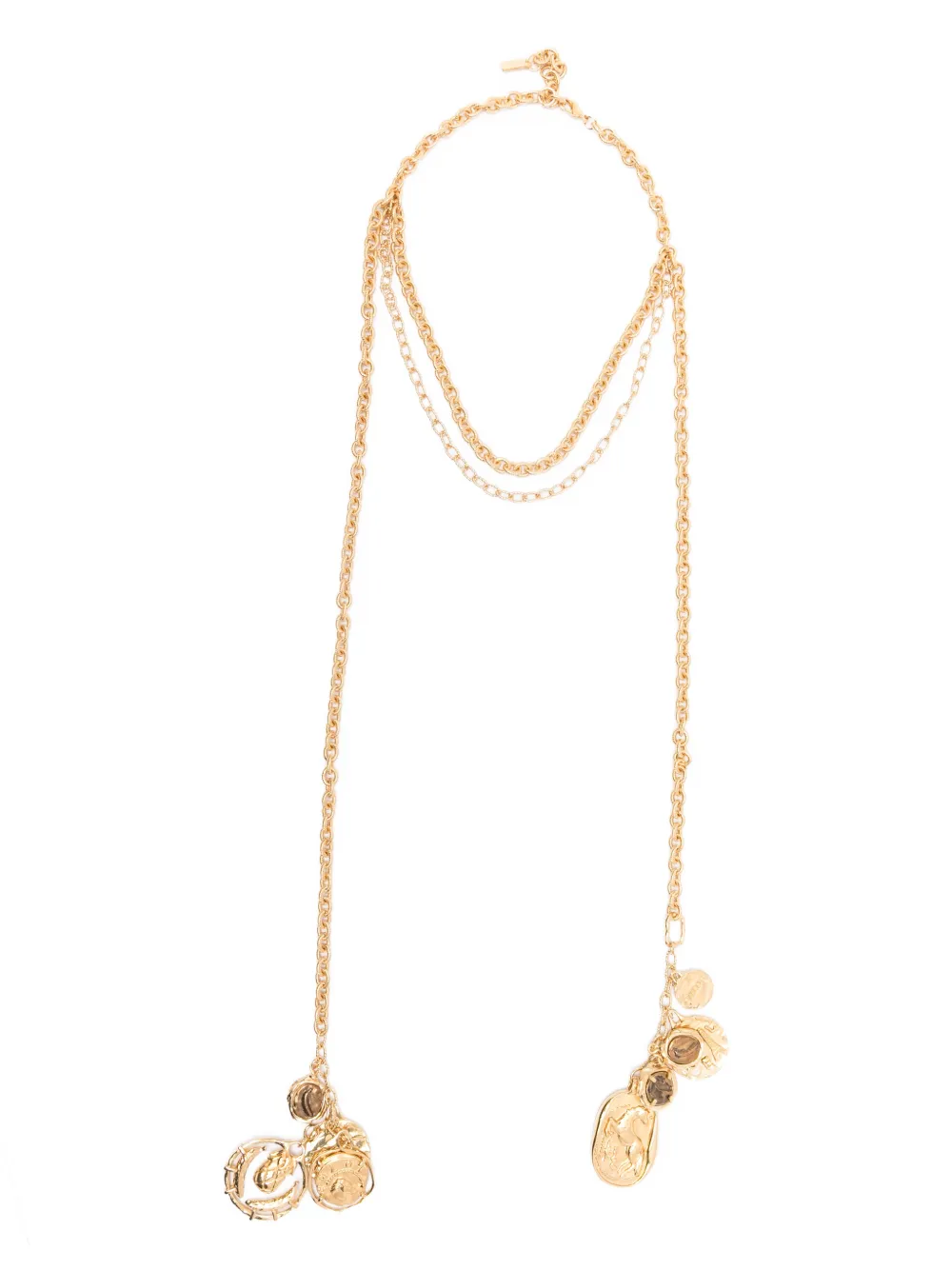 Колье The Chloé Medals с подвеской, золотистый