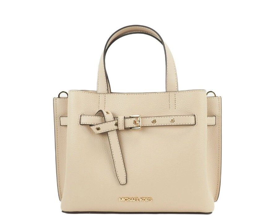 

Сумка-портфель Emilia Small Buff Pebble Leather Сумка через плечо Michael Kors