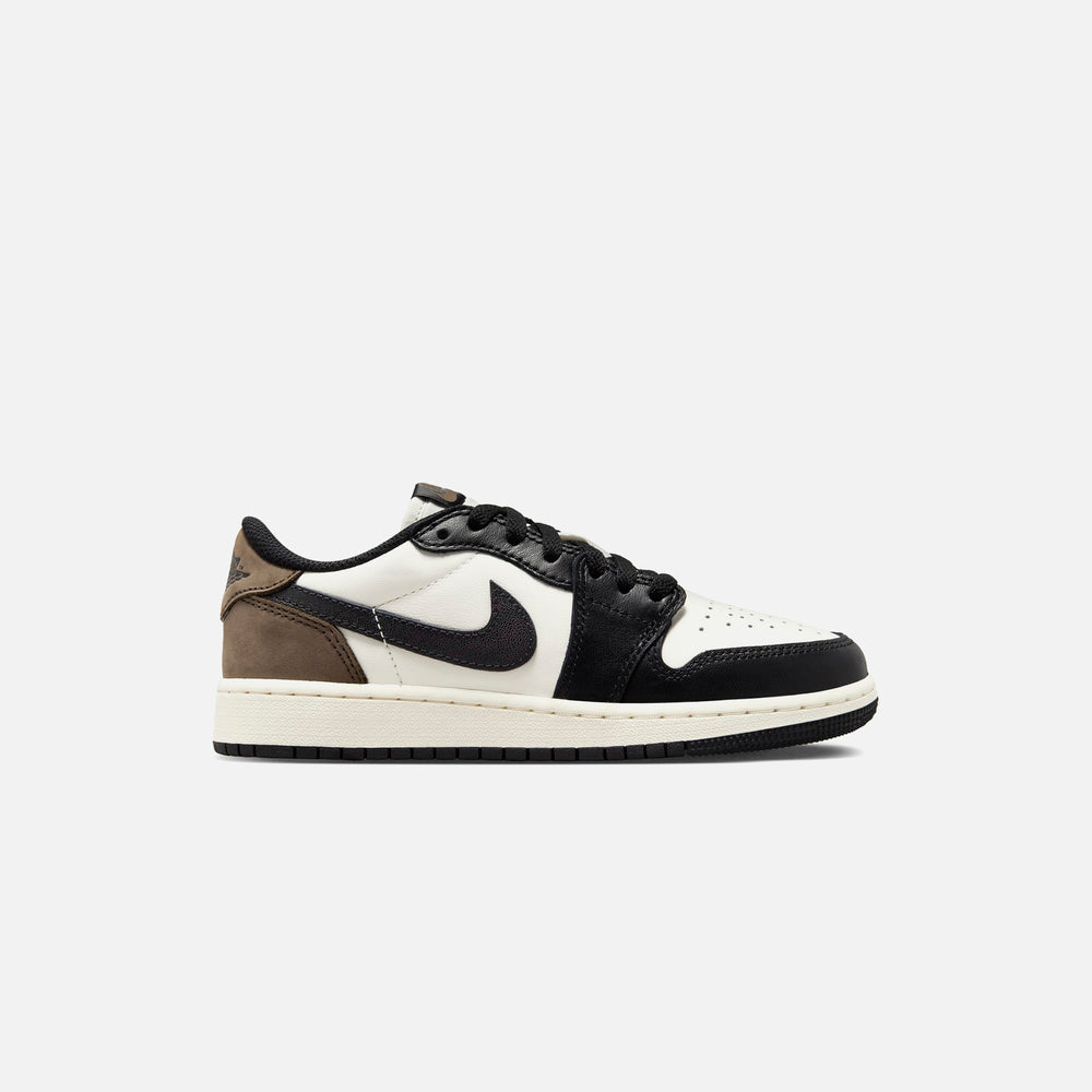 

Кроссовки Jordan GS Air Jordan 1 Low OG, цвет White/Black/Palomino