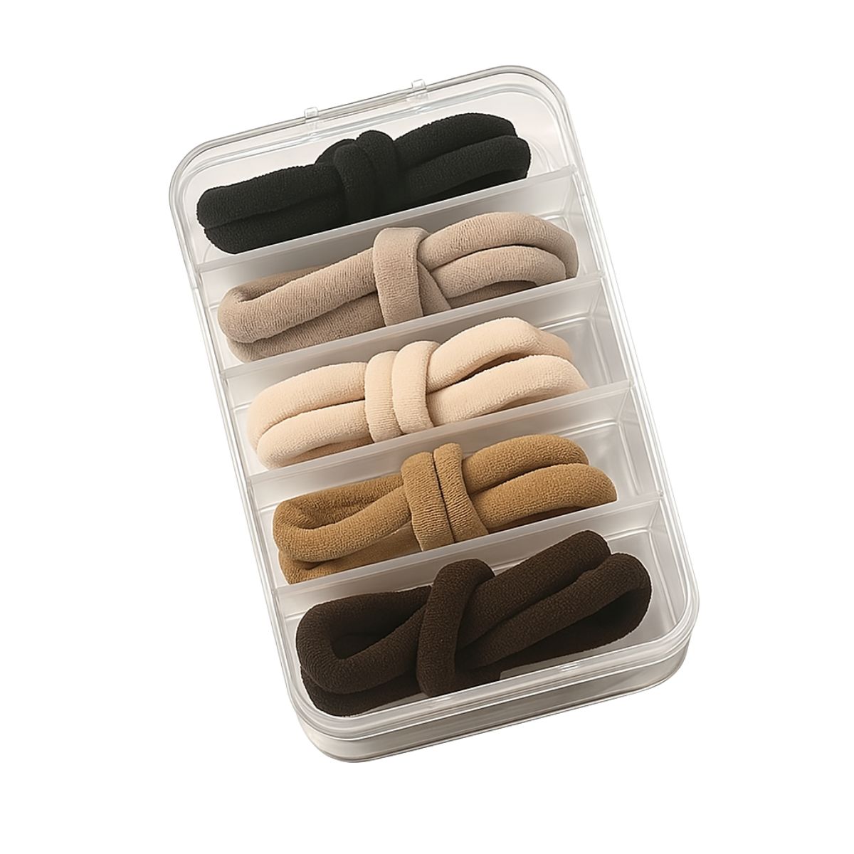 

Резинка для волос lin haargummis Soho, beige mix, количество 25 шт.