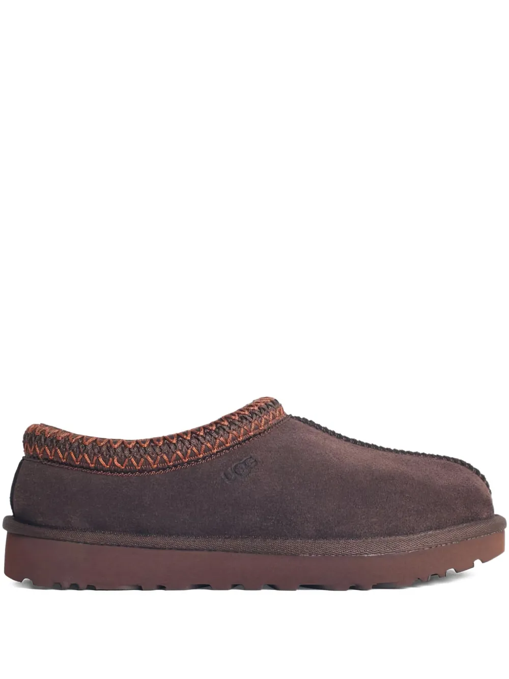 Тапочки TASMAN II из плетеной замши UGG, коричневый