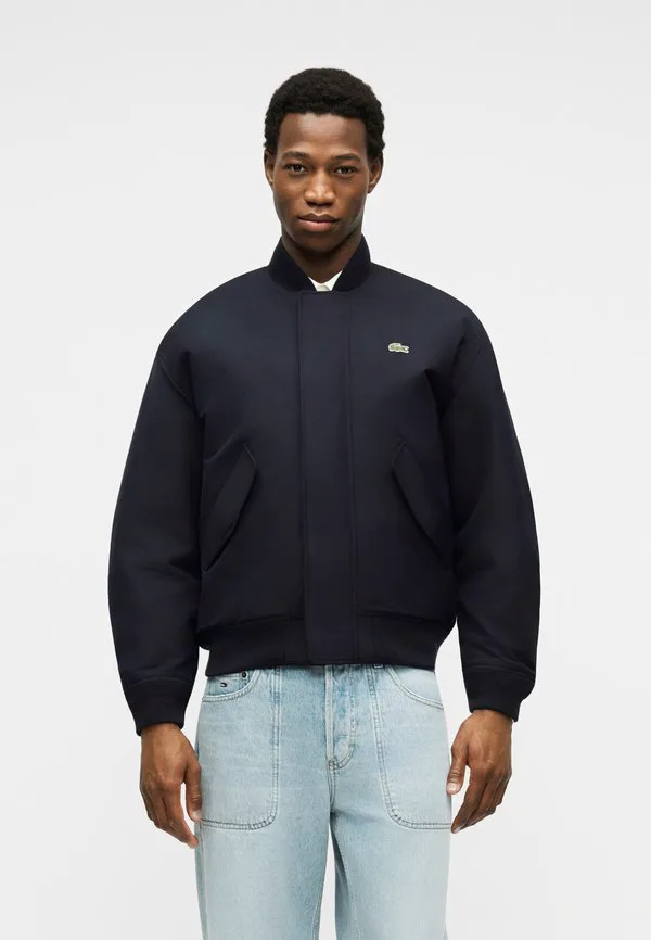 Куртка-Бомбер Lacoste Abysm, Однотонная, Черная