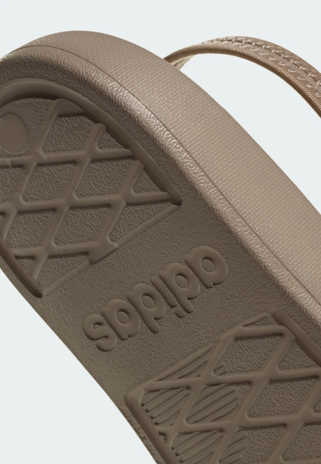 Сандалии Adidas Sportswear Adilette 2.0 коричневого цвета — фото 4
