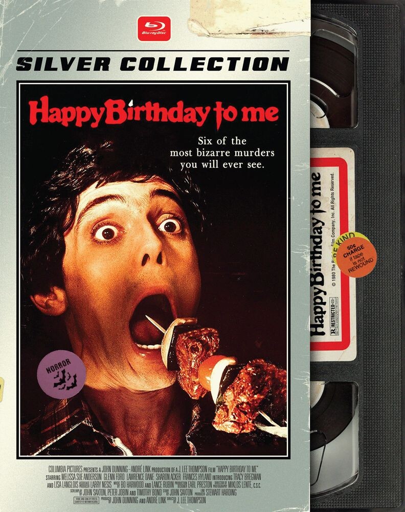 

Диск Blu-ray Happy Birthday To Me [1981] (Retro VHS Cover)