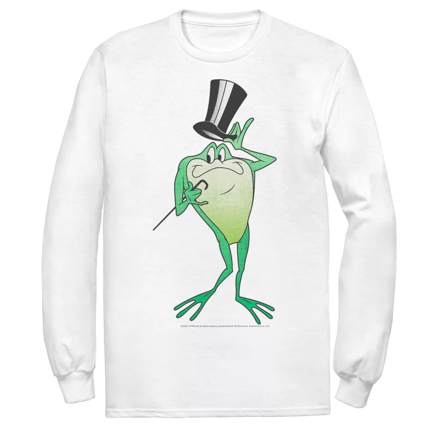 

Мужская футболка Looney Tunes Michigan J. Frog Top Hat Tip Licensed Character