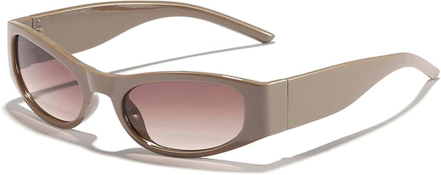 

Солнцезащитные очки Willochra Y2K с обтекаемой формой для женщин и мужчин, модные черные очки в стиле ретро 90-х, футуристические очки с защитой от УФ-излучения UV400, C4