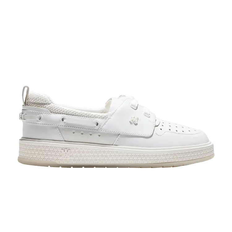 

Кроссовки Amiri MA Boat Shoe Alabaster, кремовый