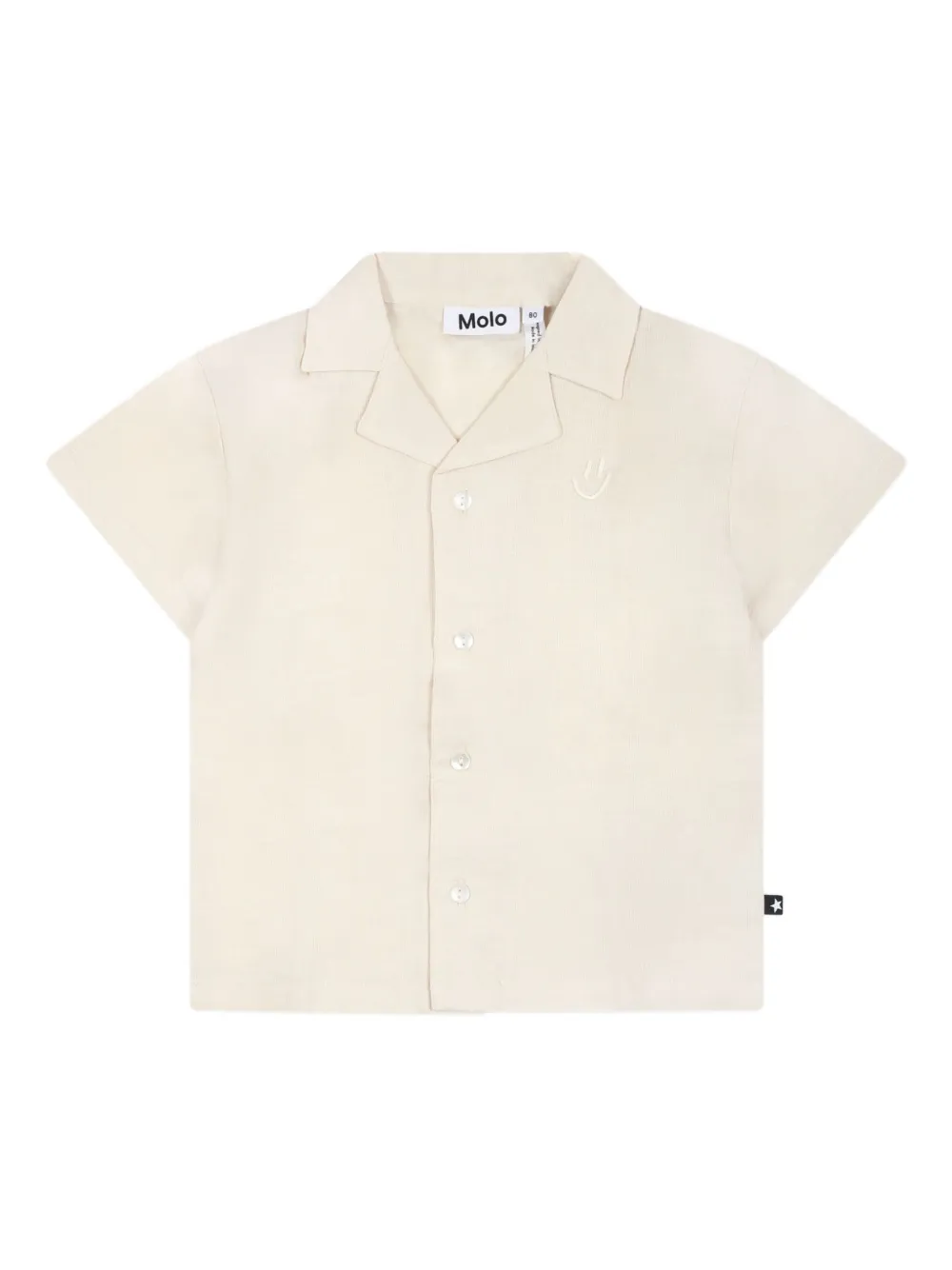 

Льняная рубашка Molo, нейтральный