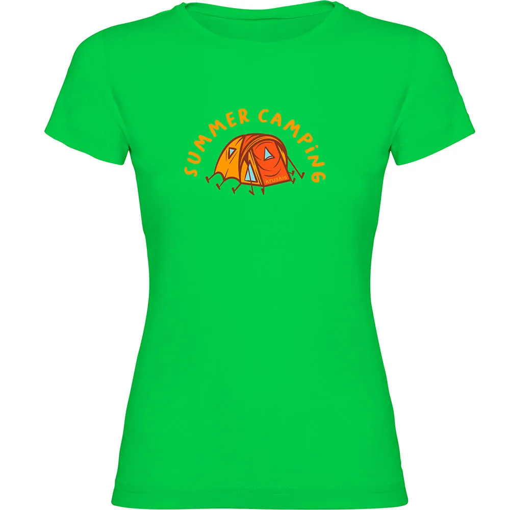 

Футболка с коротким рукавом Kruskis Summer Camping, зеленый