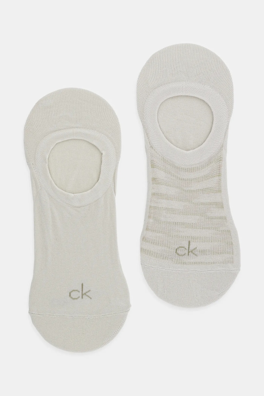 

Носки 2 пары Calvin Klein, бежевый
