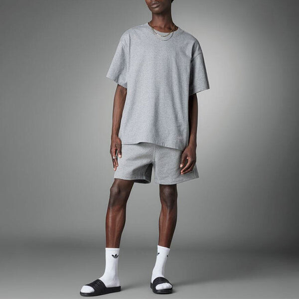 Футболка adidas originals Blue Version Essentials T-shirt 'Grey', цвет core heather — фото 3