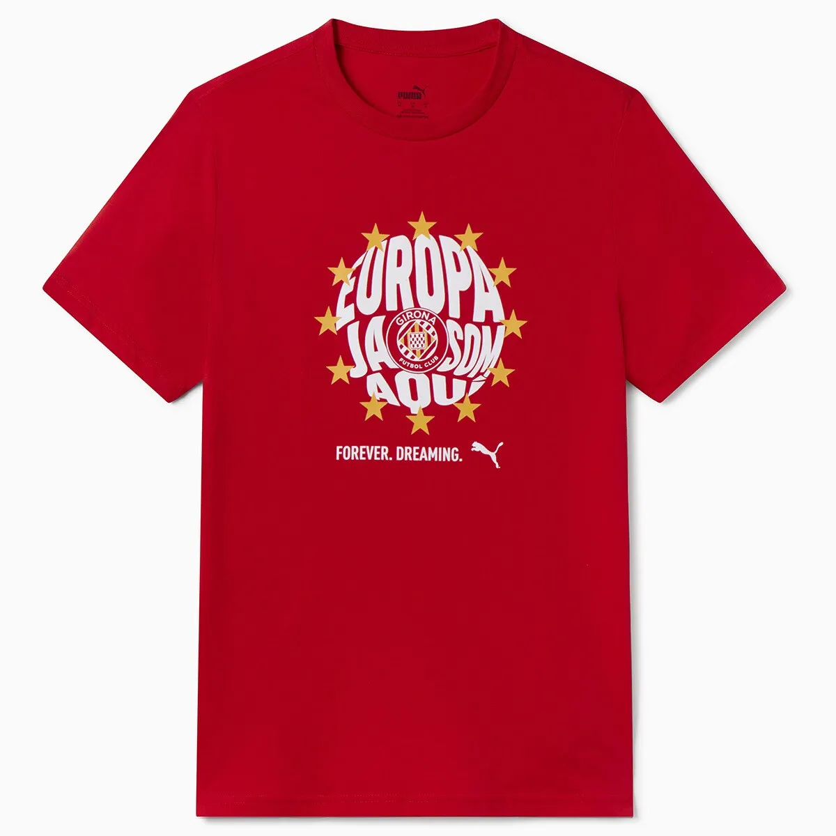 

Футболка Europa Tee Girona FC Puma унисекс, красный