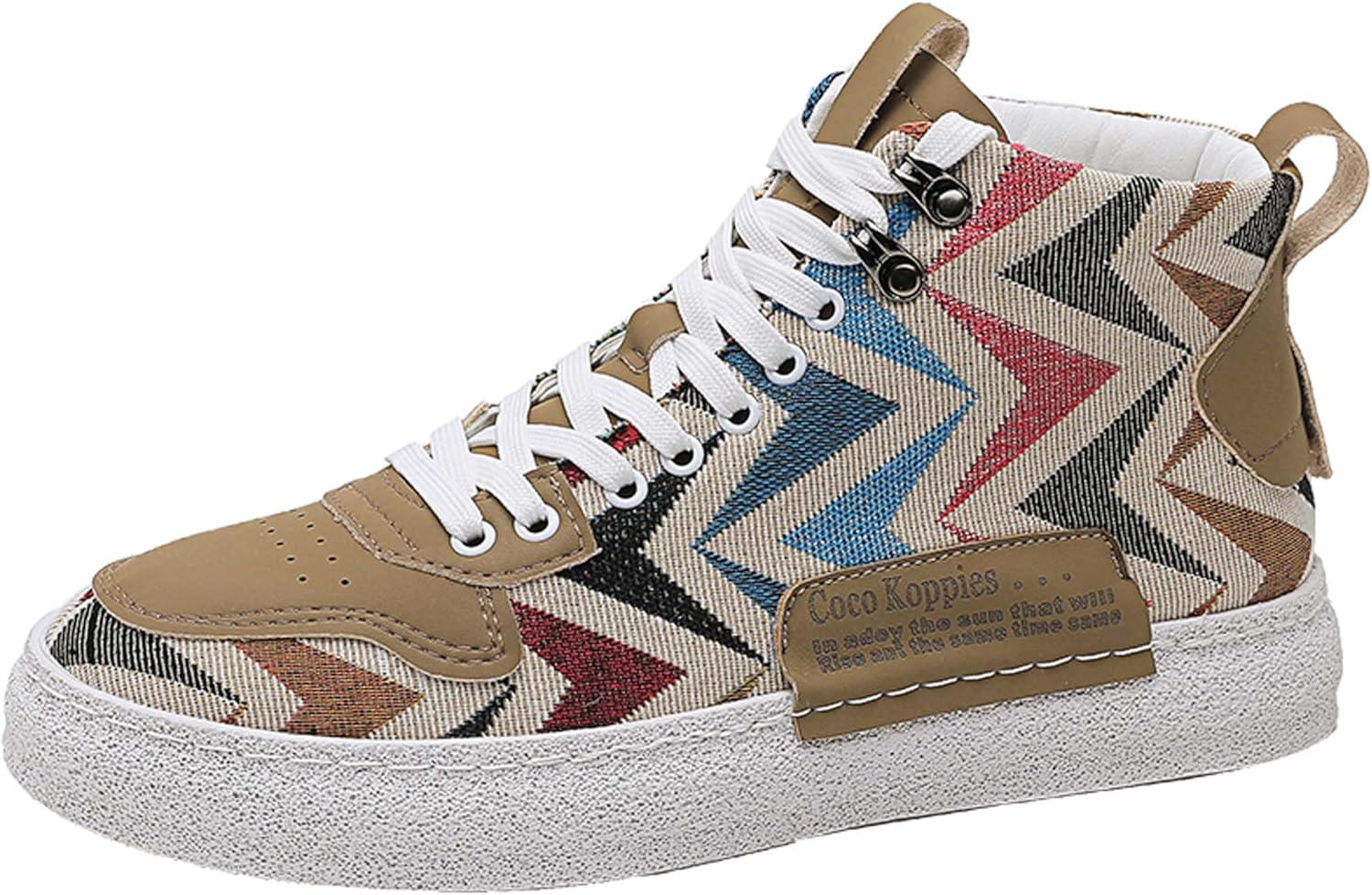 

Летние дышащие кроссовки средней высоты, модные кроссовки, ретро и простые классические мужские повседневные туфли Generic, хаки