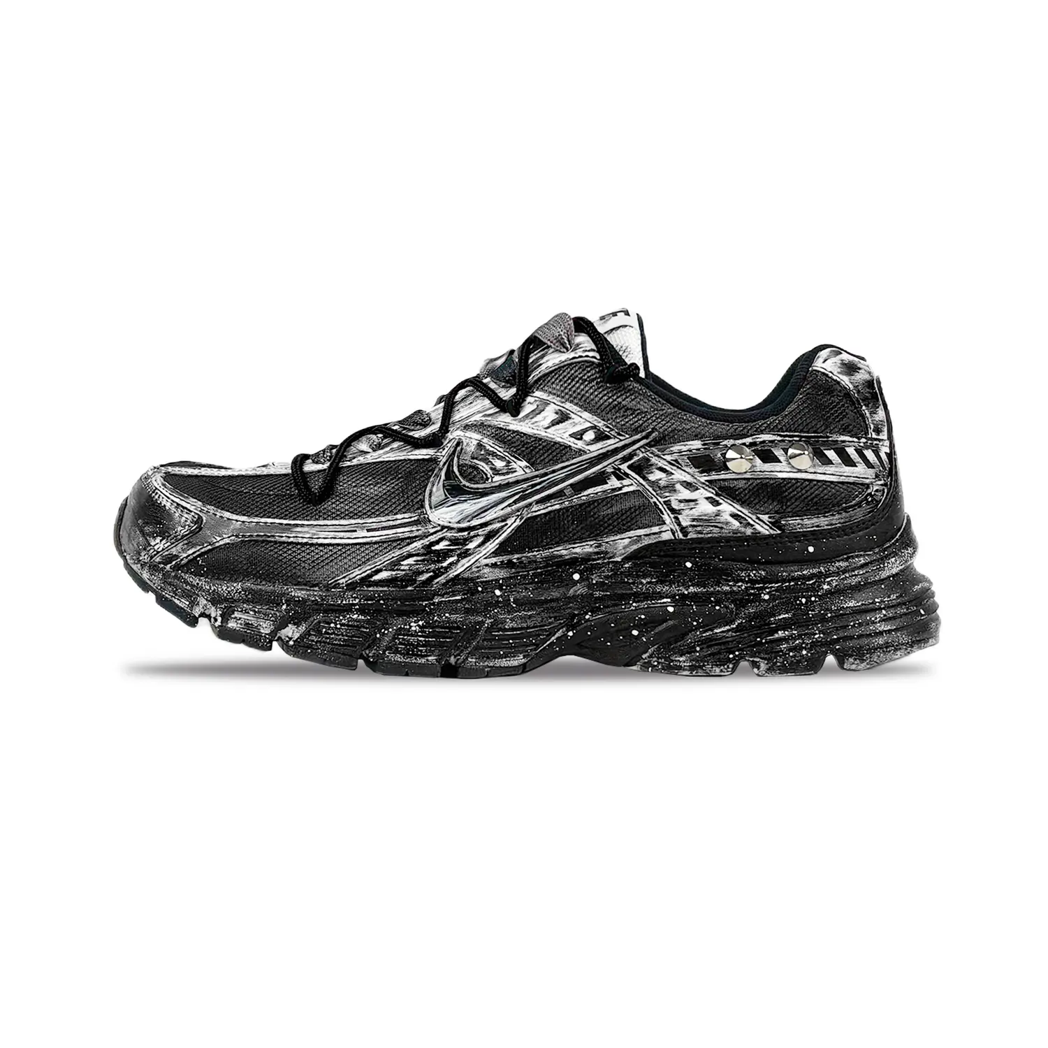 

Nike Кроссовки Initiator с низким верхом, износостойкие, дышащие, мужские, цвет Dark Shadow, черные
