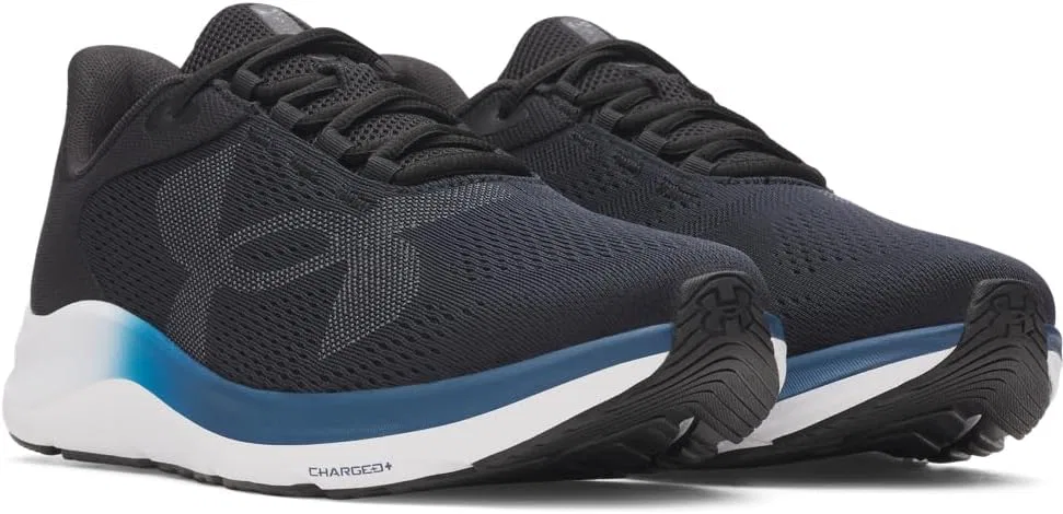Кроссовки Under Armour Men's UA Charged Pursuit 4 Bl, Black Wham Blue Anthracite — фото 3
