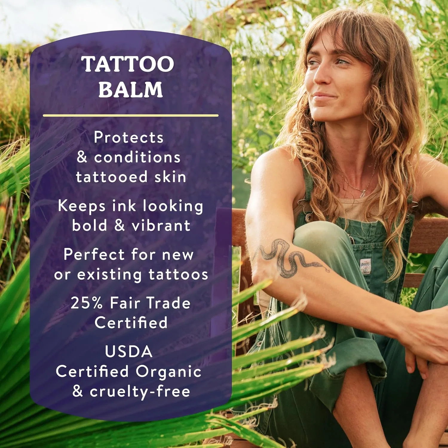 Сыворотка Badger — Бальзам для татуировок «Tattoo Balm» от, 56 г — фото 2