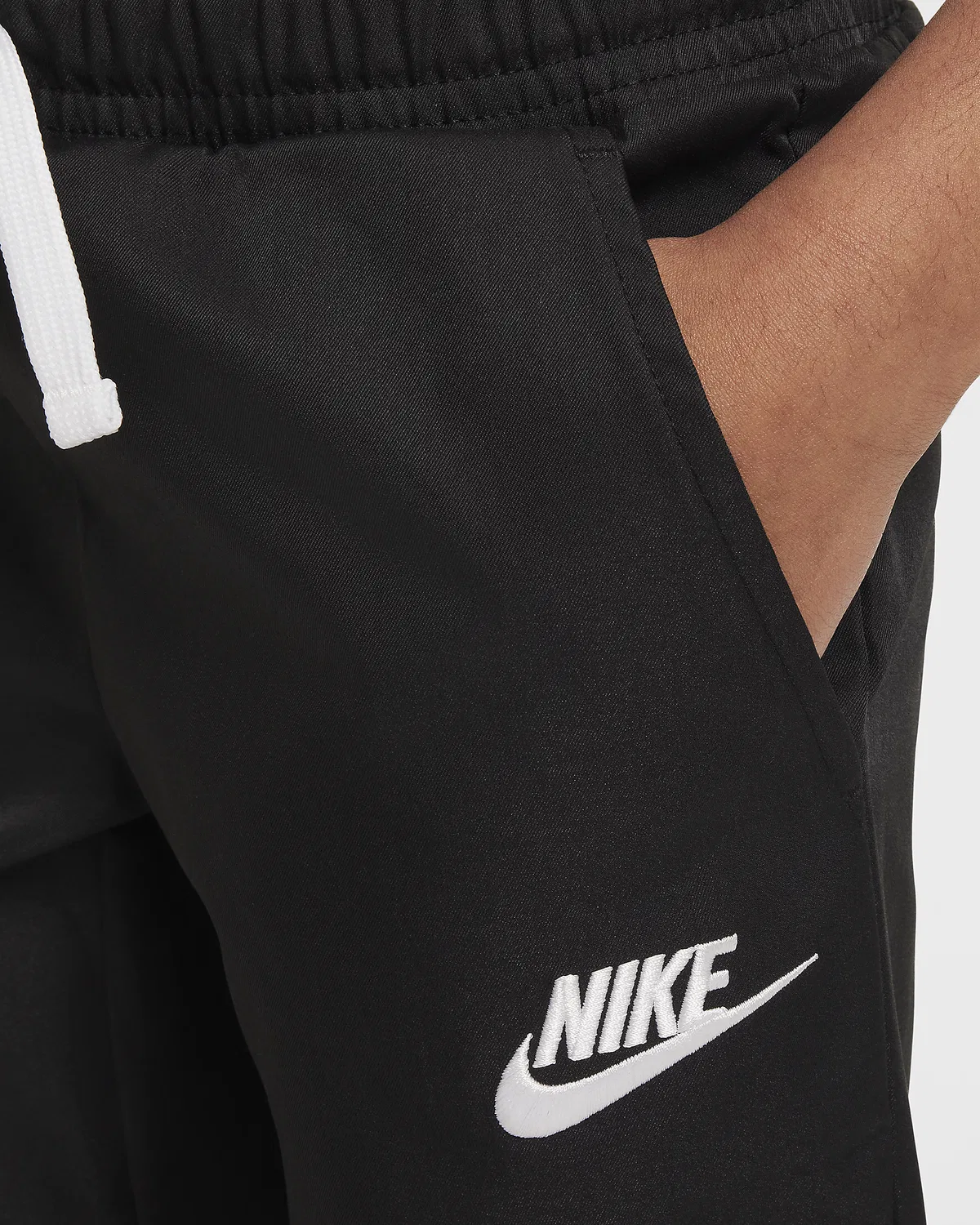 Детские штаны Nike Dri-FIT Woven, Black — фото 4