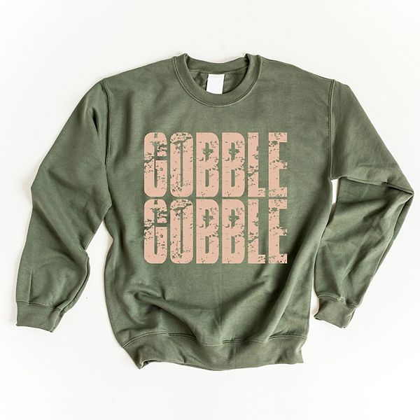 

Графический свитшот Gobble gobble block distressed Simply Sage Market, Military, Зеленый, Графический свитшот Gobble gobble block distressed Simply Sage Market, Military
