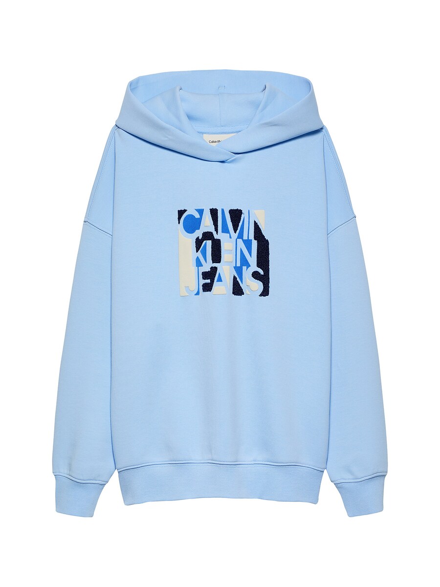 

Толстовка Calvin Klein Jeans, цвет Blue/Navy/Light blue