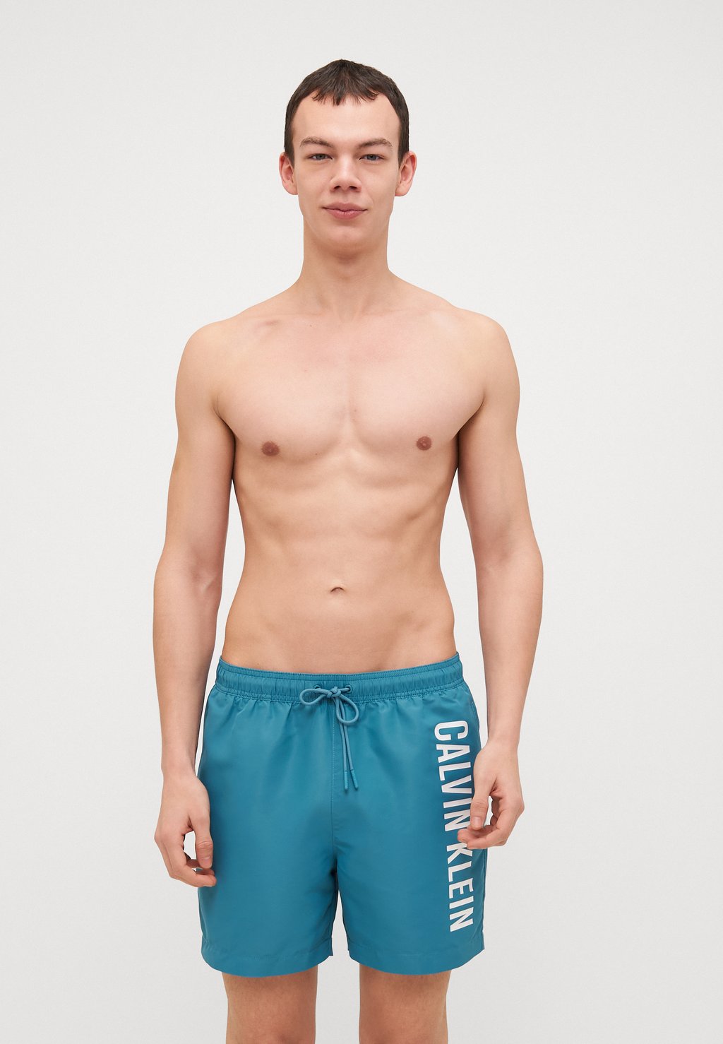 

Шорты для плавания DRAWSTRING Calvin Klein Swimwear, сине-серый