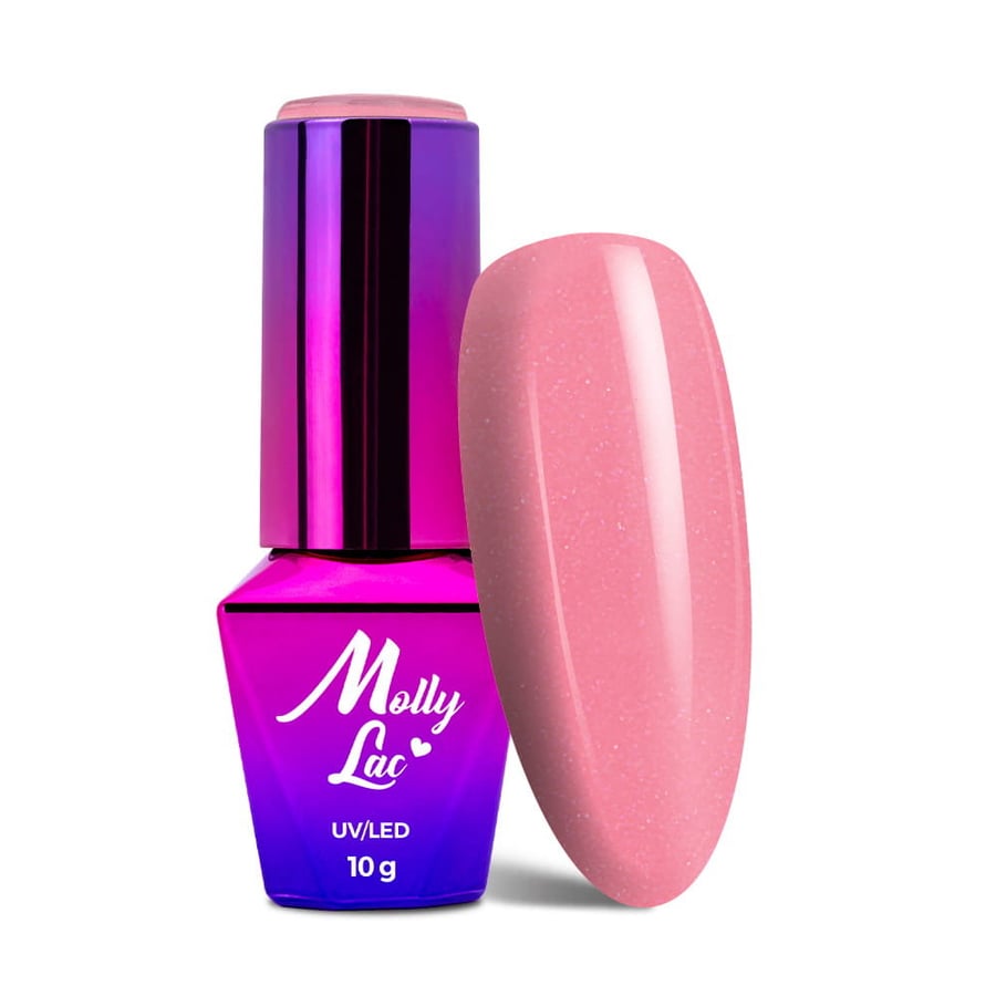 

MollyLac I'm the Nudelover Crystal Rose гибридный лак 10 г № 524