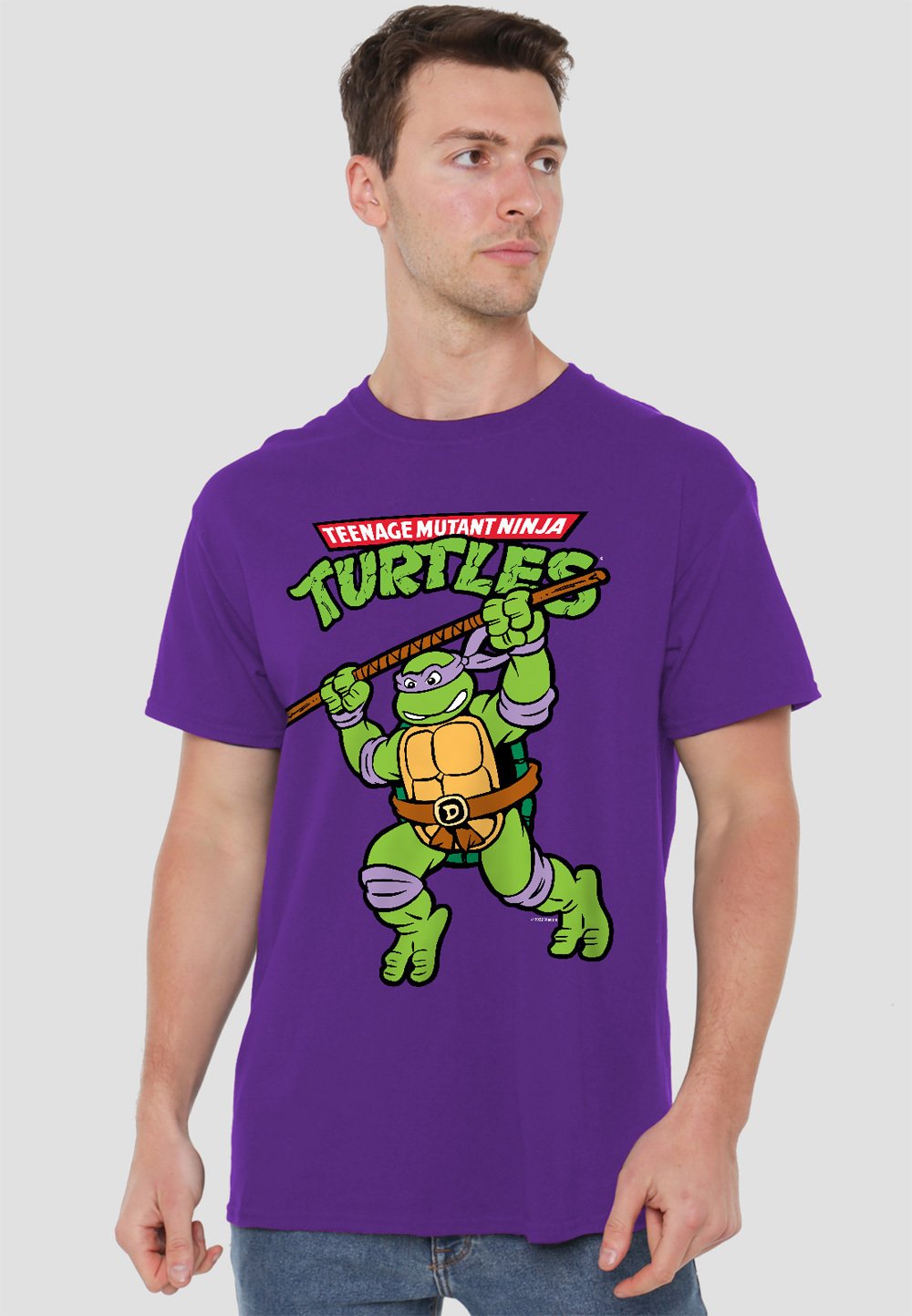 

Футболка с принтом TEENAGE MUTANT NINJA TURTLES RETRO DONNIE Cotton Soul, фиолетовый