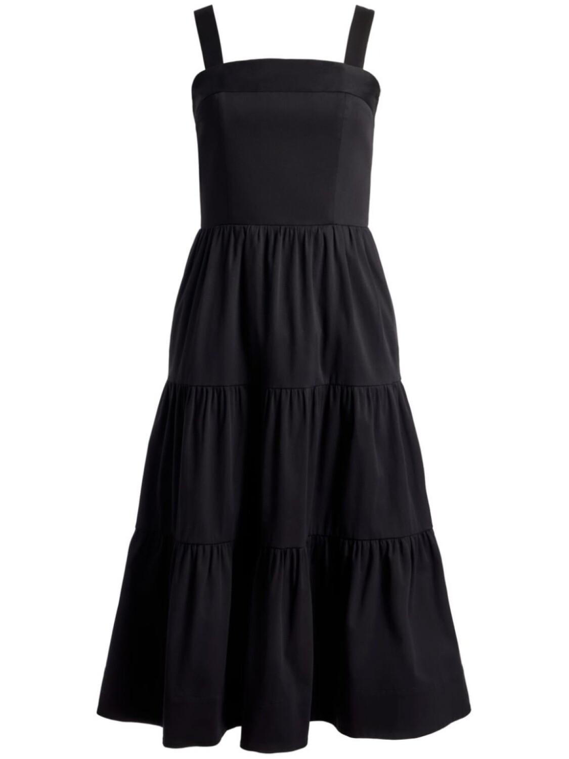 

Alice + olivia платье миди Saige, черный