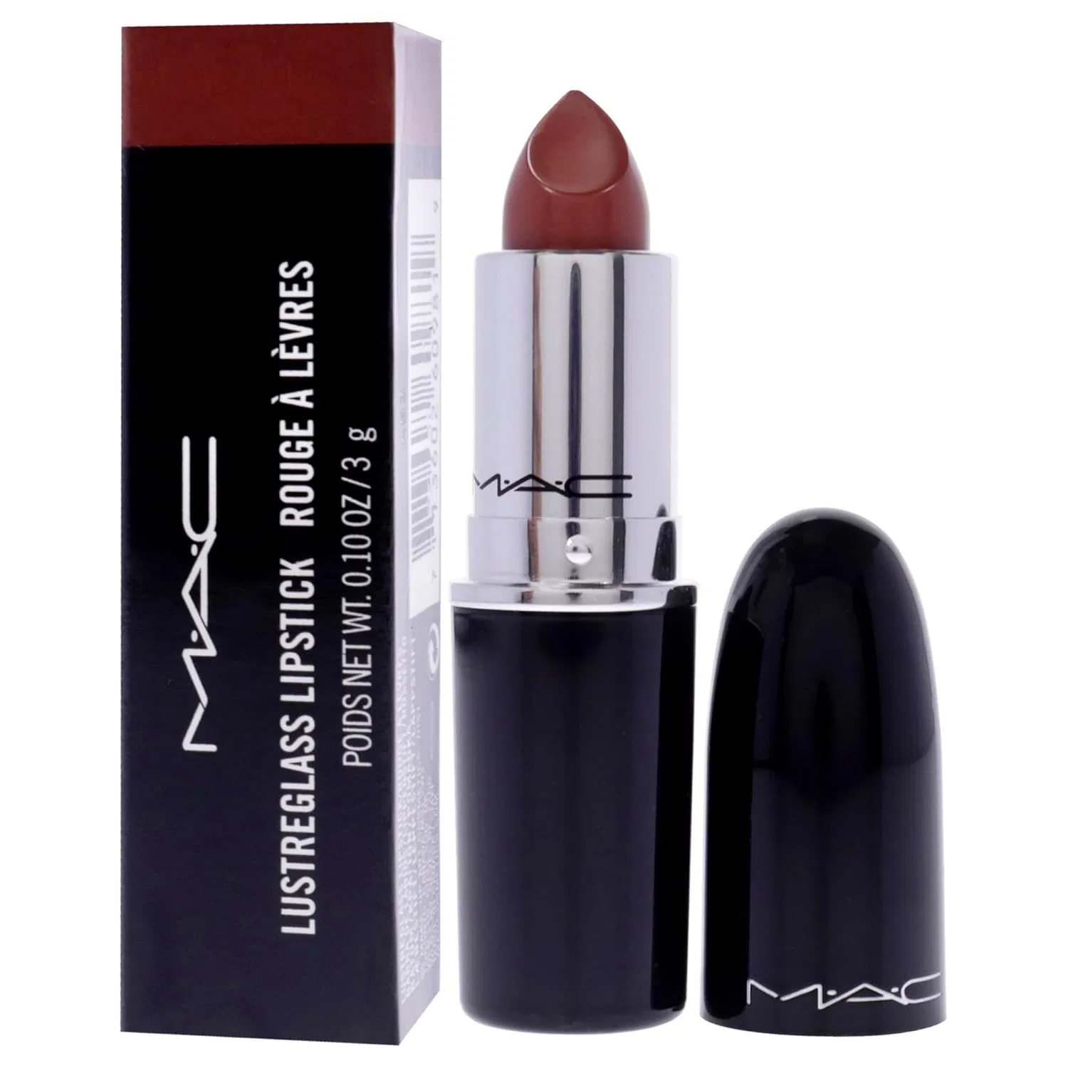 Губная помада MAC Lustreglass Mac, Brown — фото 4