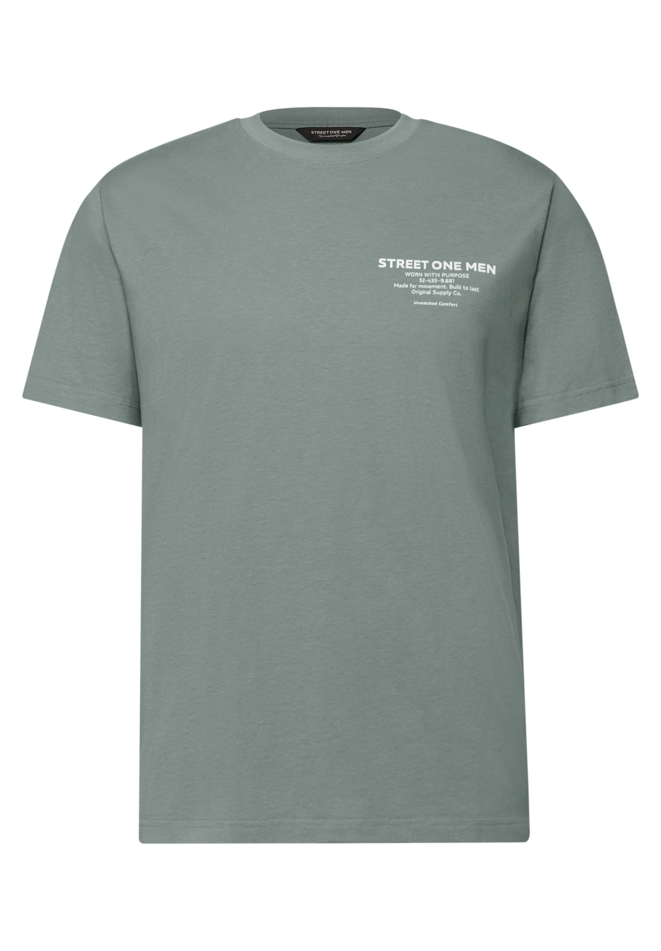 

Street One MEN Футболка в оливковом цвете