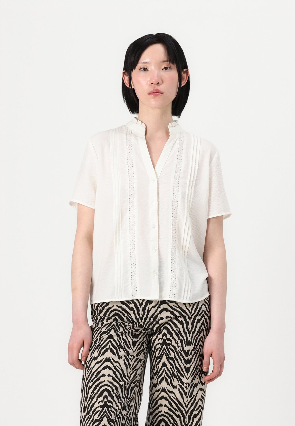 

Блузка на пуговицах ELLIS LIFE SHIRT JDY, кремовый