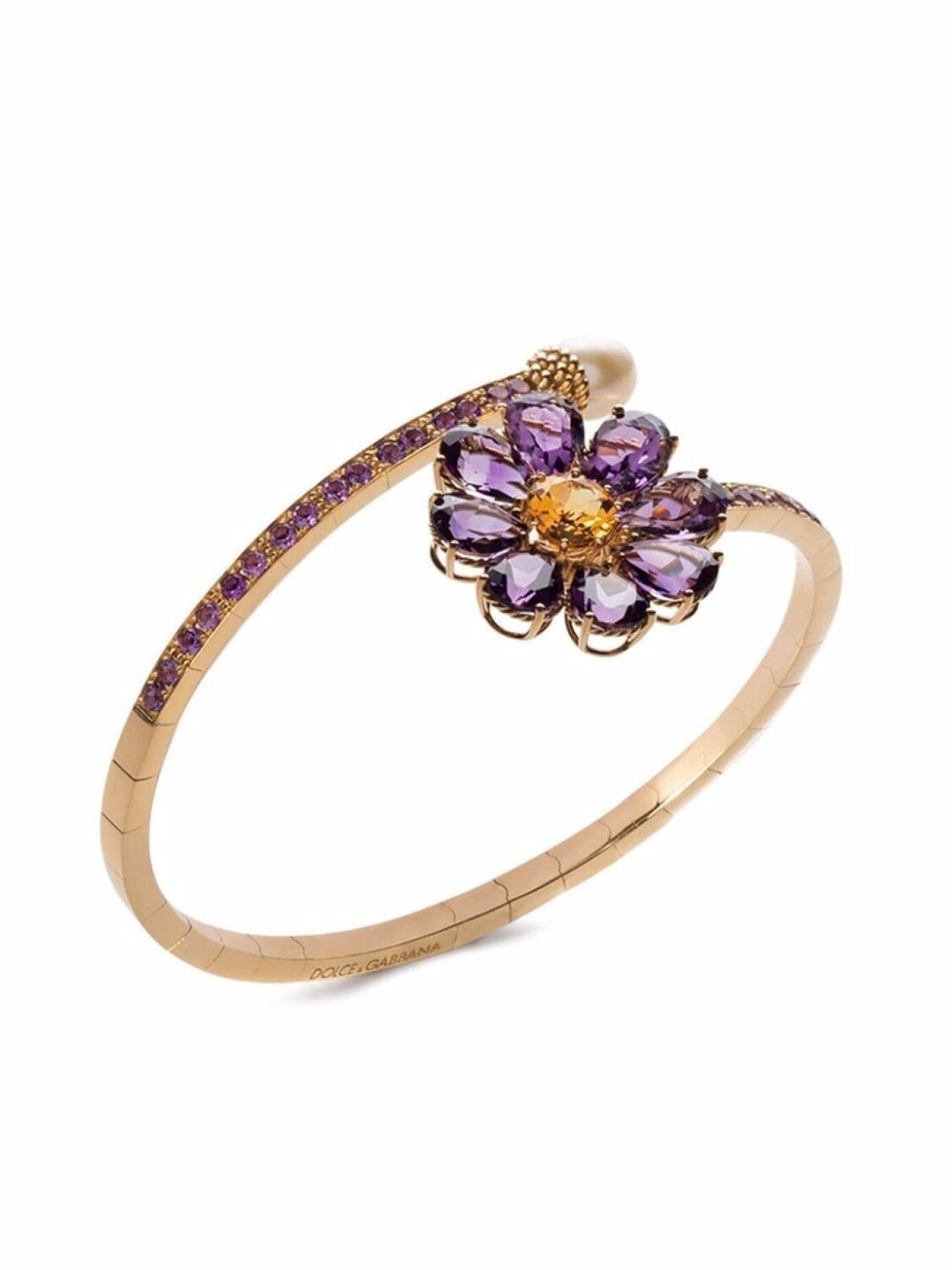 Браслет Spring из желтого золота Dolce & Gabbana, золотой — фото 2