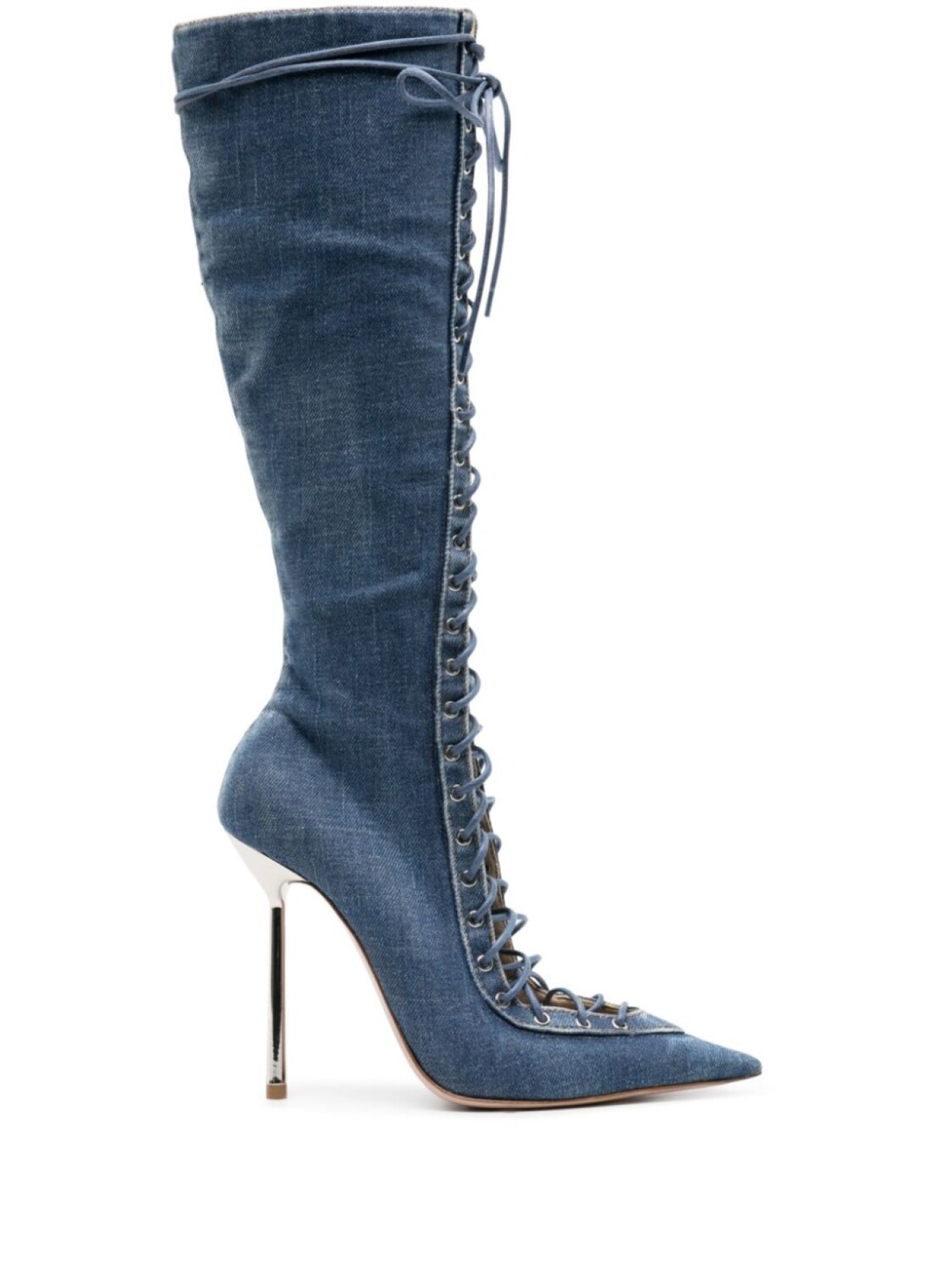 

Le Silla джинсовые ботильоны Colette 120, синий