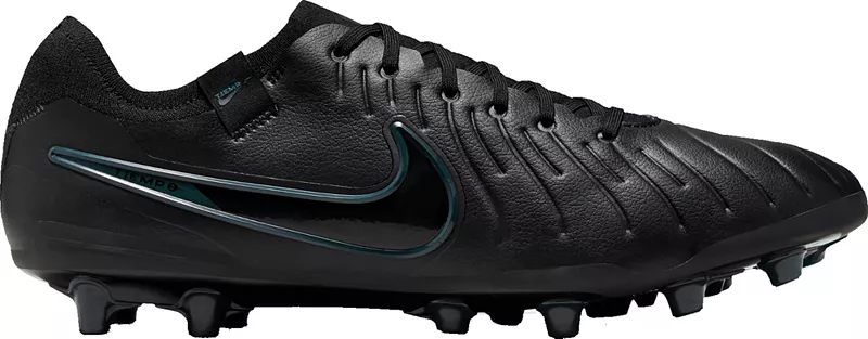 Футбольные бутсы Nike Tiempo Legend 10 Pro AG-Pro, черный/зеленый