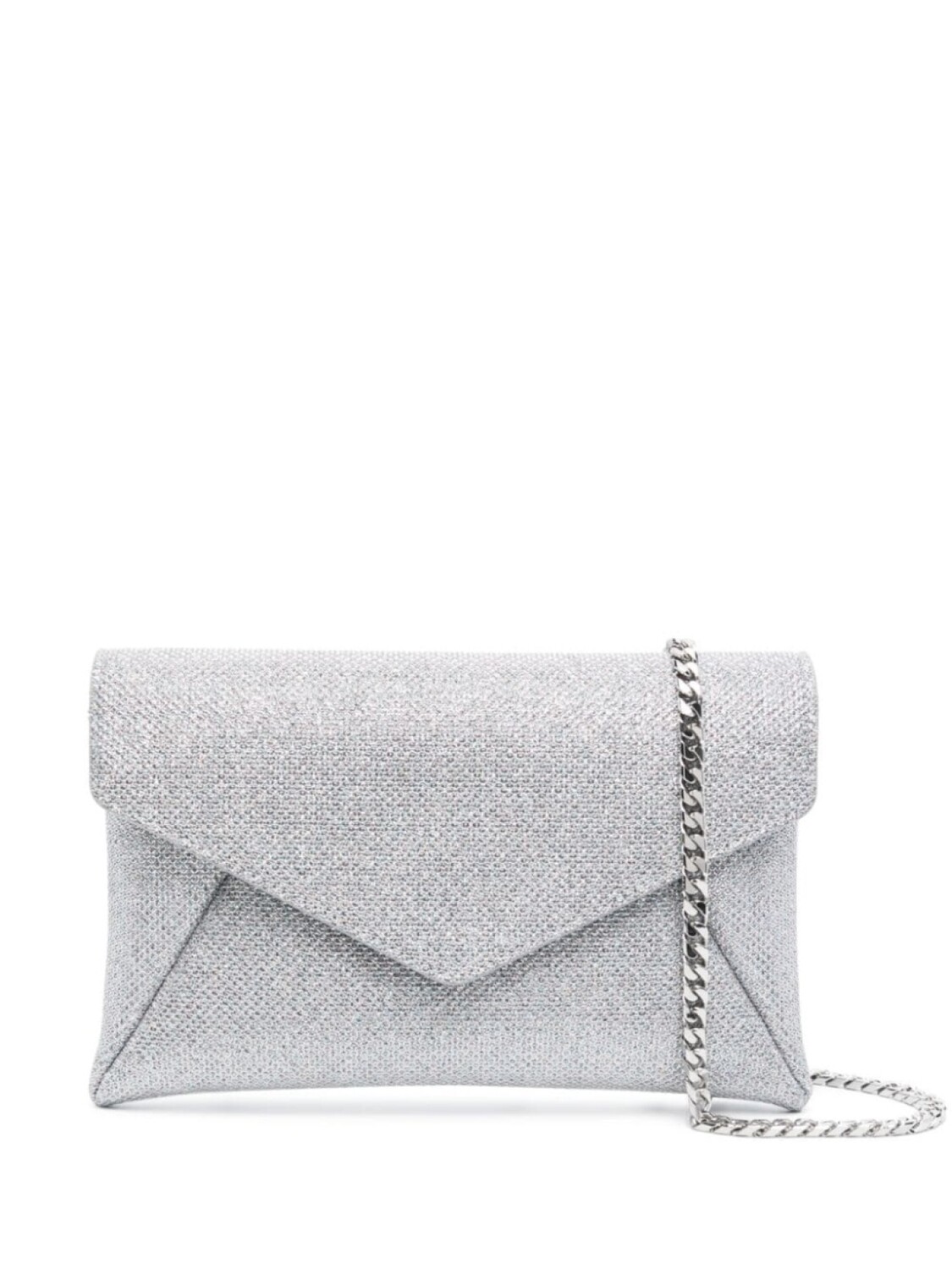 

Stuart Weitzman мини-клатч The Loveletter, серебристый