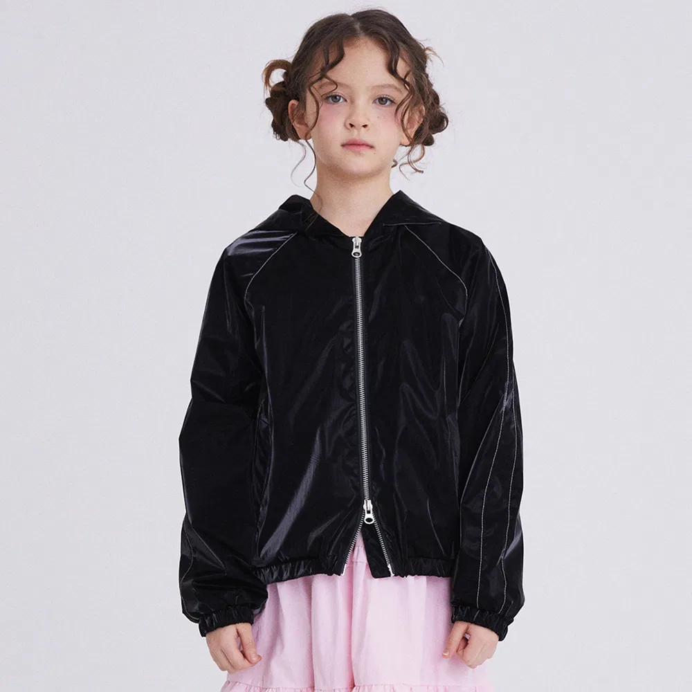 Детская ветровка Stitch Wind Breaker, чёрная, от Taeble