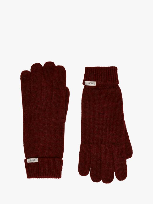 

Вязаные перчатки из смесового полиэстера Joules, Berry