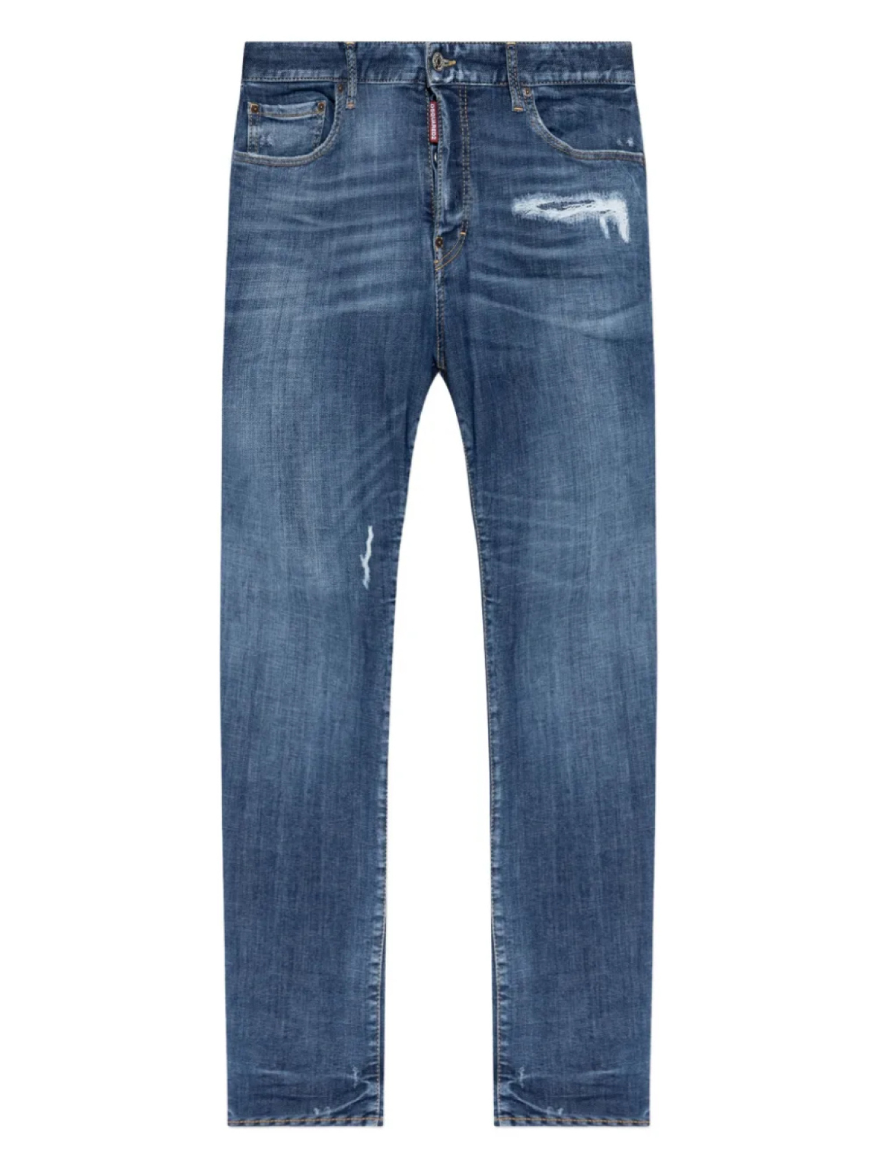 

Джинсы с логотипом DSQUARED2~биркой, синий