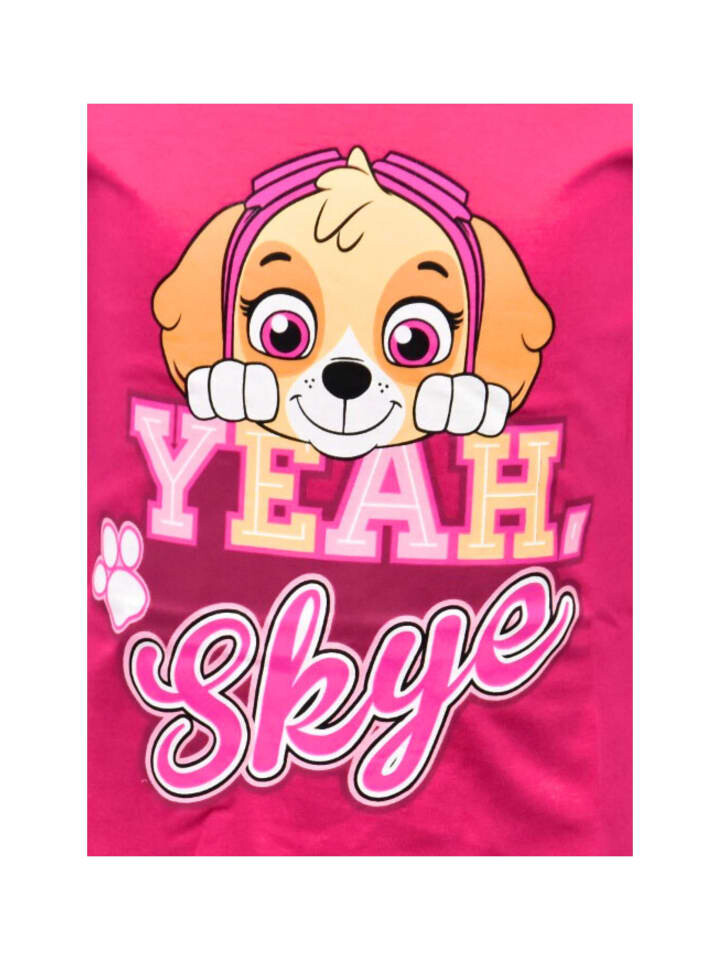 Рубашка с длинным рукавом Paw Patrol Skye, цвет dunkelpink — фото 2