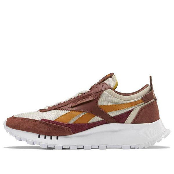 

Кроссовки classic leather legacy 'boulder brown' Reebok, коричневый